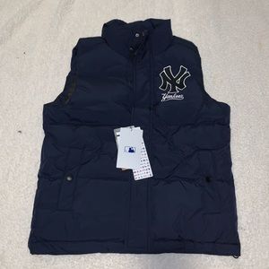 NY Yankees down vest